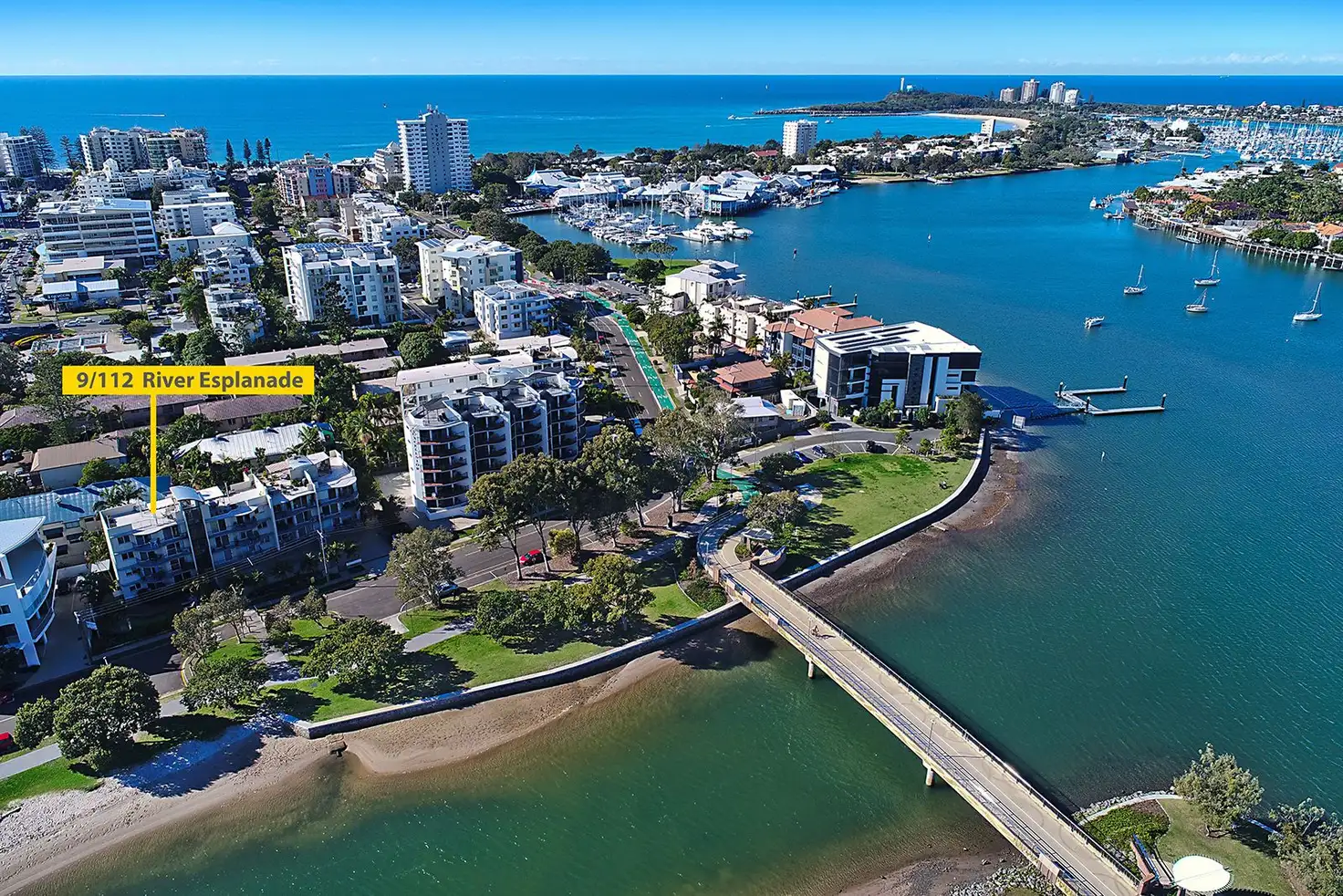 Main view of Homely unit listing, 9/112 River Esplanade, Mooloolaba QLD 4557