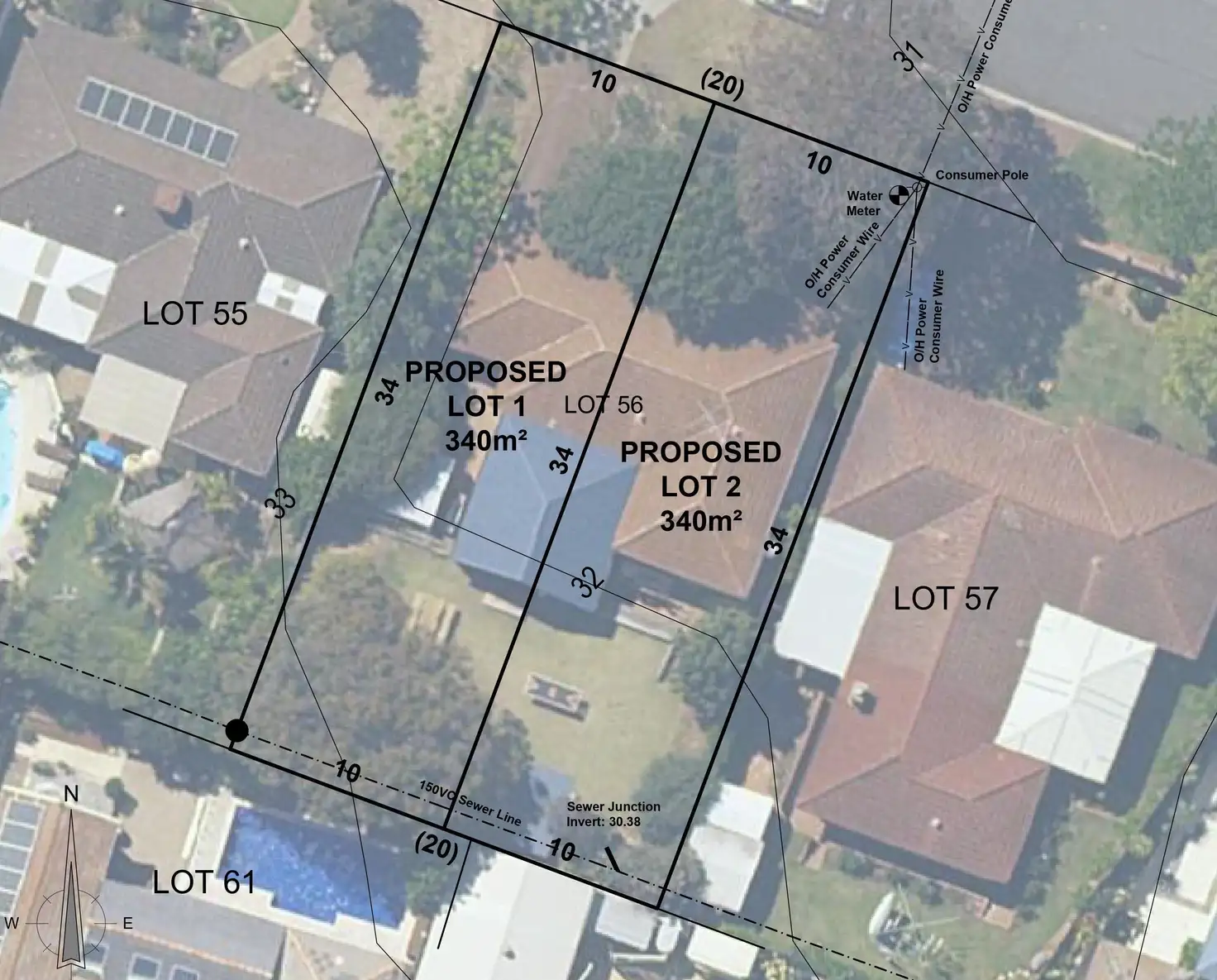 Main view of Homely land listing, Lots 1 & 2, 31 Bernard Manning Drive, Duncraig WA 6023