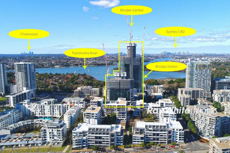 Main view of Homely apartment listing, A2810/6-14 Walker Street, Rhodes NSW 2138
