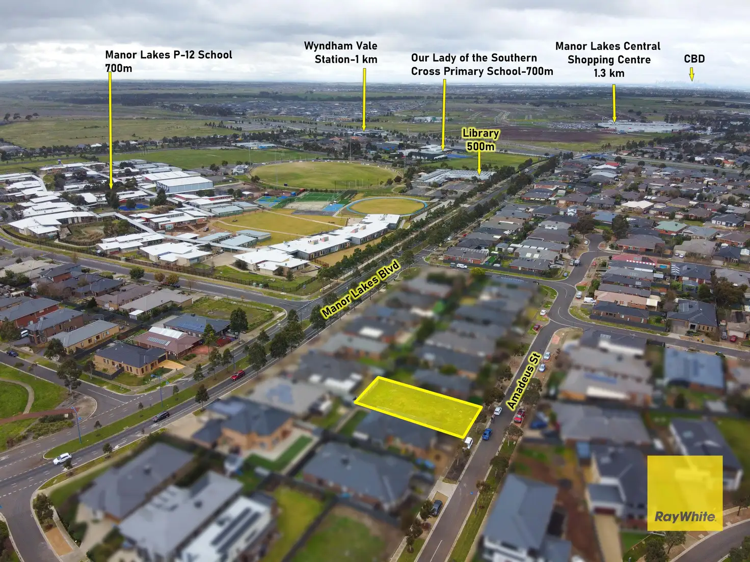 Main view of Homely land listing, 14 Amadeus Street, Manor Lakes VIC 3024