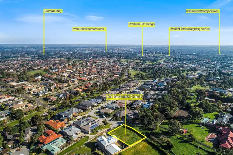 Fourth view of Homely land listing, 36 Bushlark Drive, Berwick VIC 3806
