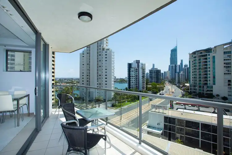 Second view of Homely apartment listing, 702/2865 Gold Coast Highway, Surfers Paradise QLD 4217