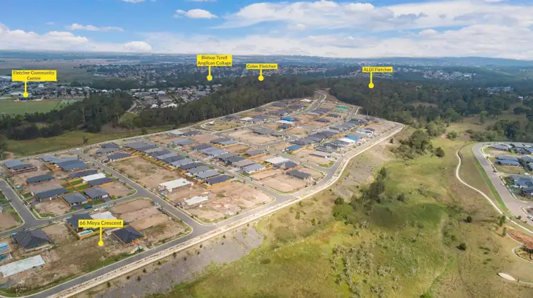 Third view of Homely land listing, 66 Meya Crescent, Fletcher NSW 2287