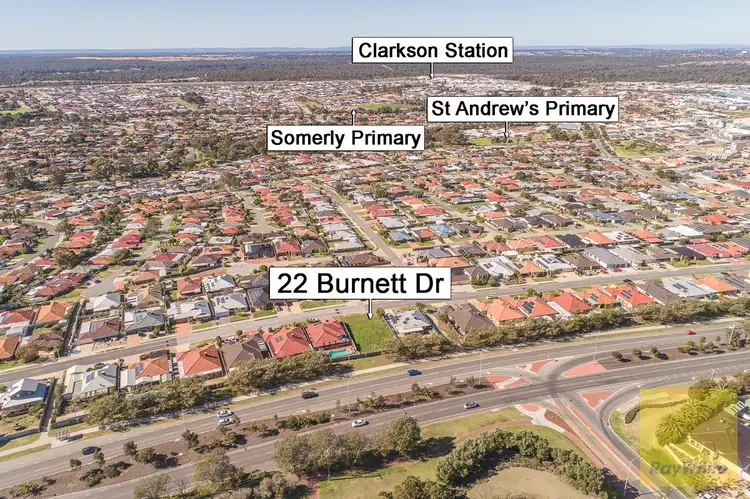 Third view of Homely land listing, 22 Burnett Drive, Clarkson WA 6030