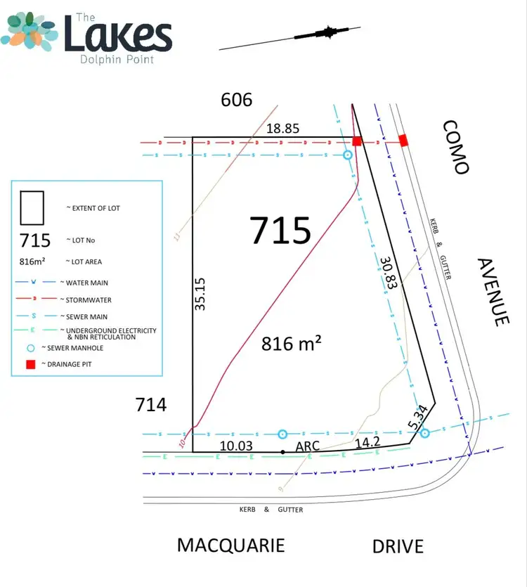 Fifth view of Homely land listing, Lot 715 Como Avenue, Burrill Lake NSW 2539