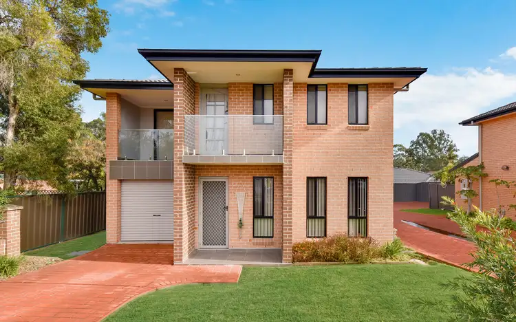 Main view of Homely townhouse listing, 1/33 Blackwood Avenue, Minto NSW 2566