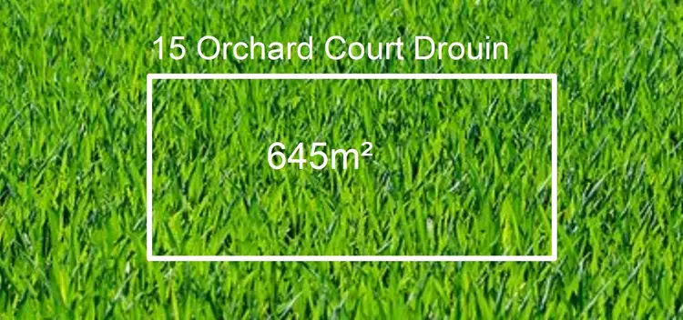 Main view of Homely land listing, 15 Orchard Court, Drouin VIC 3818
