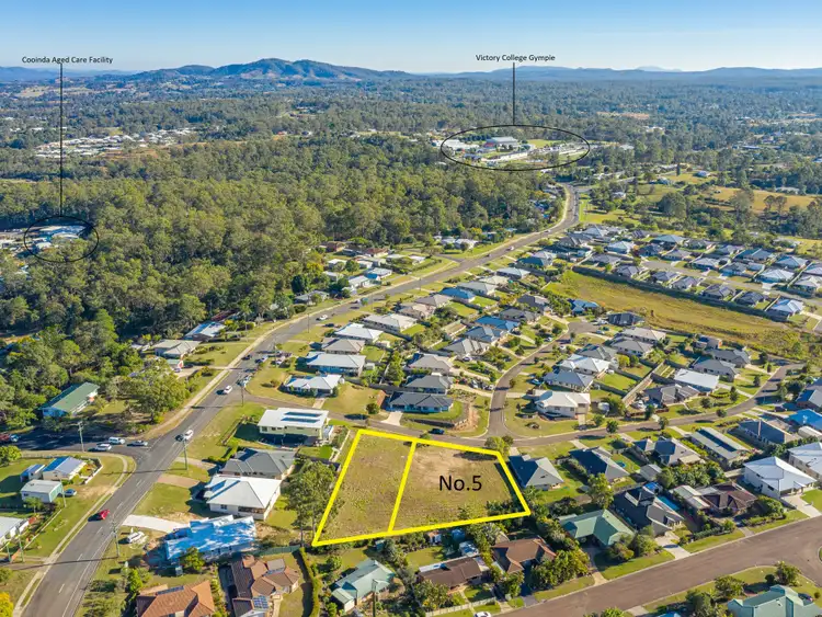 Second view of Homely land listing, 5 Skyline Terrace, Gympie QLD 4570