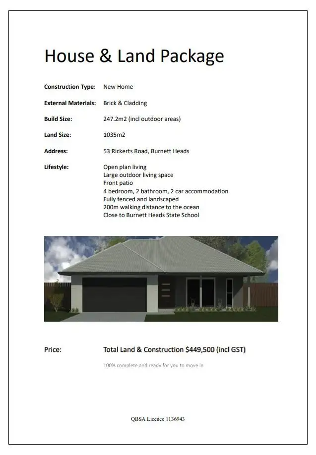 Fifth view of Homely house listing, 53 Rickerts Road, Burnett Heads QLD 4670