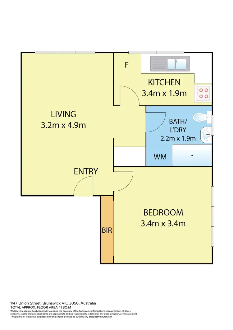 Sixth view of Homely block of units listing, 47 Union Street, Brunswick VIC 3056