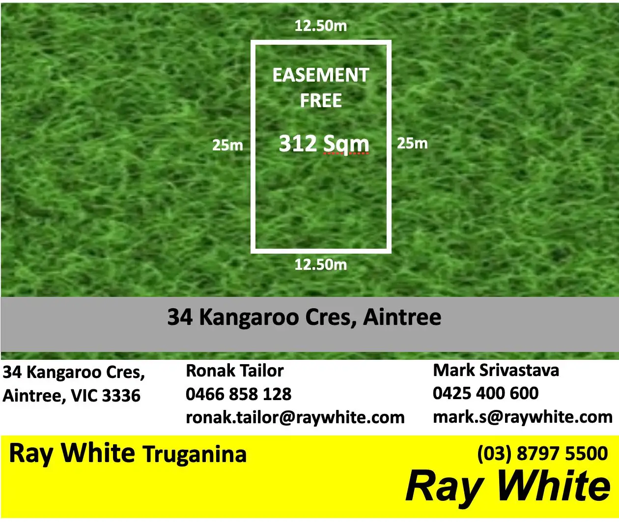 Main view of Homely land listing, 34 Kangaroo Crescent, Aintree VIC 3336