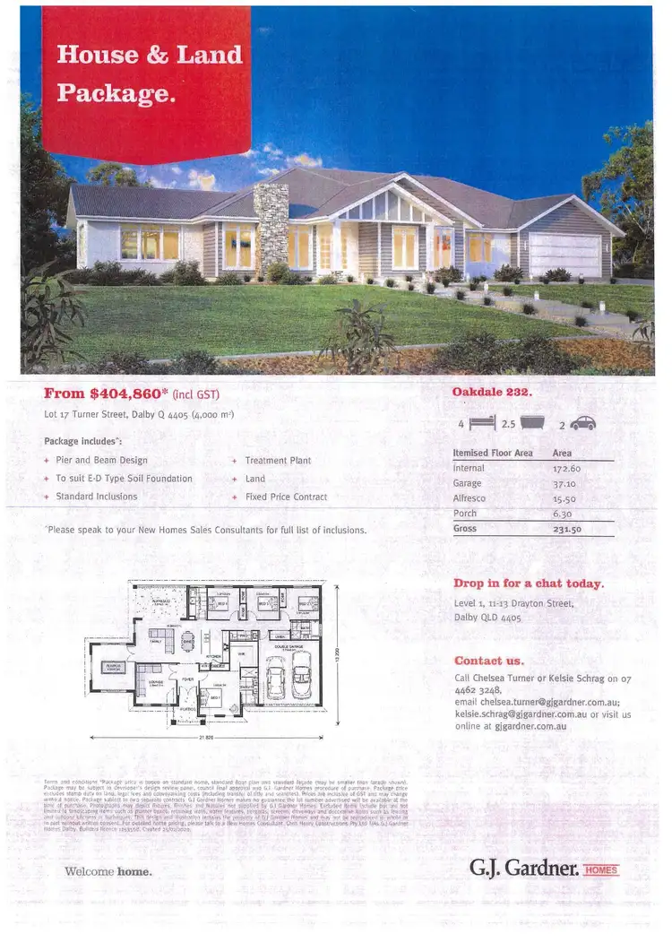 Third view of Homely land listing, LOT 17, 6 Turner Street, Dalby QLD 4405