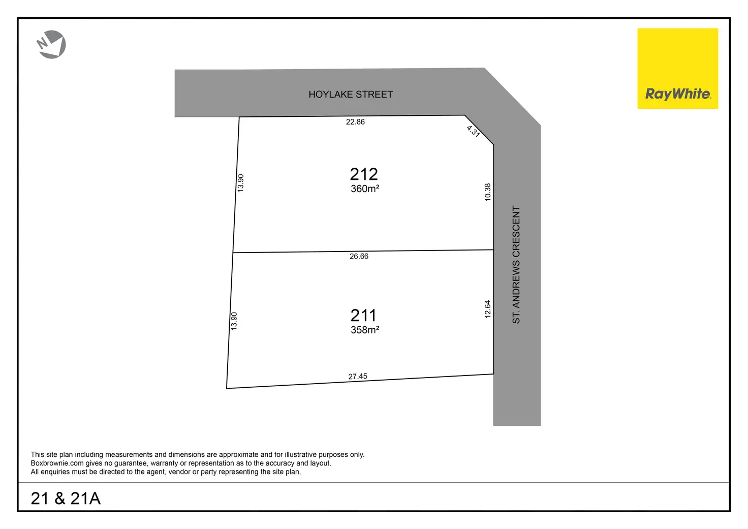 Main view of Homely land listing, Lot 212, 21 St Andrews Crescent, Novar Gardens SA 5040