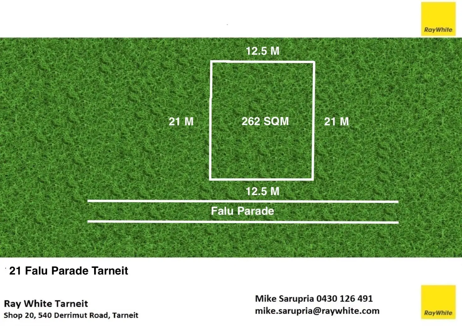 Main view of Homely land listing, 21 Falu Parade, Tarneit VIC 3029