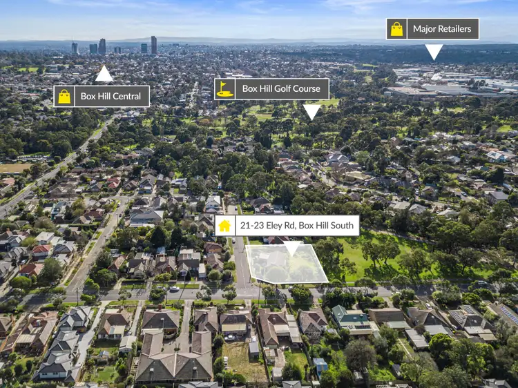 Second view of Homely house listing, 21-23 Eley Road, Box Hill South VIC 3128
