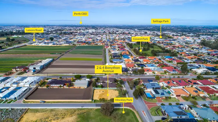 Third view of Homely land listing, 2 Bonython Avenue, Hocking WA 6065