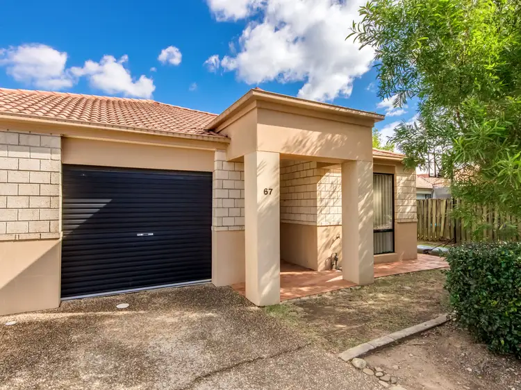 Main view of Homely semi-detached listing, 67/24 Amsonia Court, Arundel QLD 4214