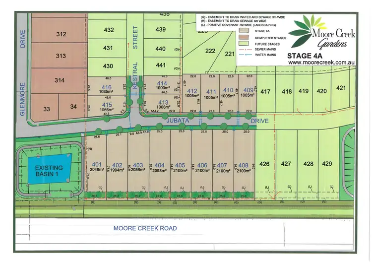 Third view of Homely land listing, Lot 404 Stage 4A Moore Creek Gardens, Tamworth NSW 2340