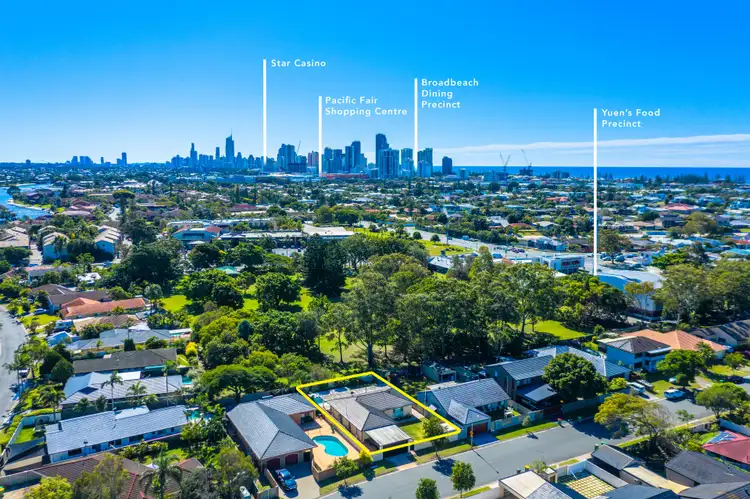 Second view of Homely house listing, 58 Arcadia Drive, Mermaid Waters QLD 4218