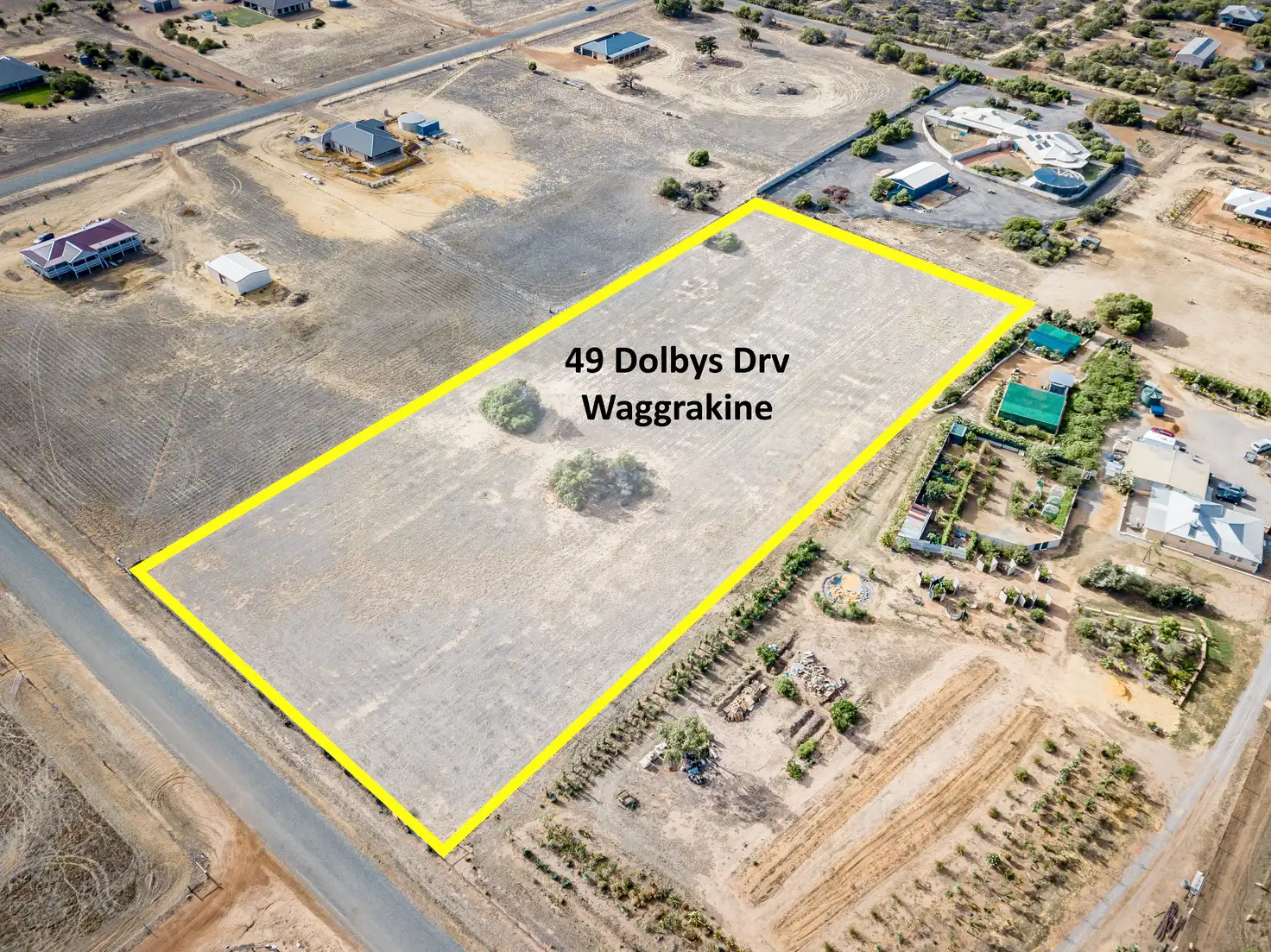 Main view of Homely land listing, 49 Dolbys Drive, Waggrakine WA 6530