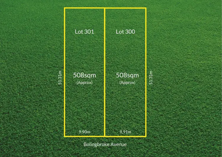 Lot 301, 3 Bolingbroke Avenue, Fulham Gardens SA 5024