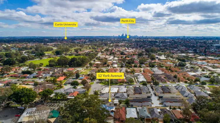 Third view of Homely house listing, 12 York Avenue, Bentley WA 6102