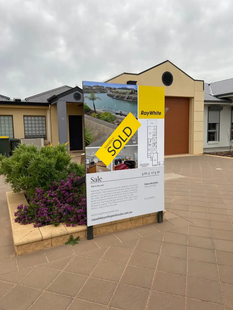 Main view of Homely semi-detached listing, 18A Stately Way, Wallaroo SA 5556