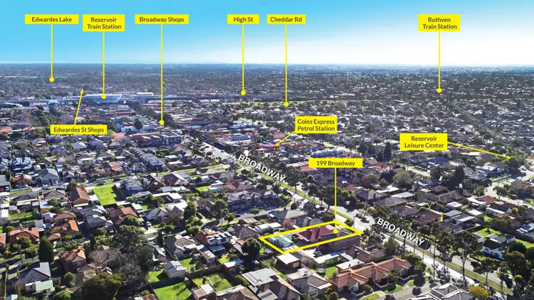 Second view of Homely house listing, 199 Broadway, Reservoir VIC 3073