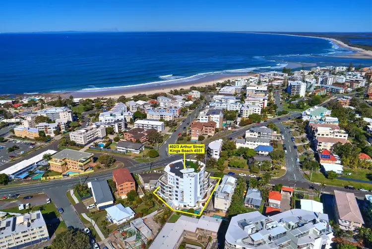 Unit 402/3 Arthur Street, Kings Beach QLD 4551