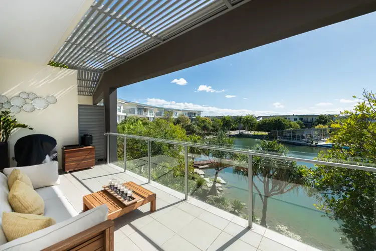 Third view of Homely apartment listing, 233/3-5 Pendraat Parade 'Ilanah Aqua', Hope Island QLD 4212