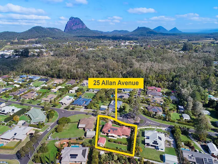 Second view of Homely house listing, 25 Allan Avenue, Glass House Mountains QLD 4518