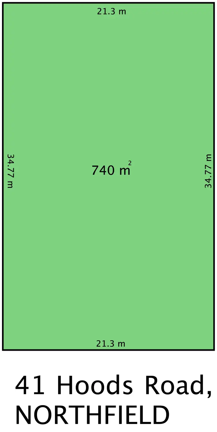 Main view of Homely land listing, 41 Hoods Road, Northfield SA 5085