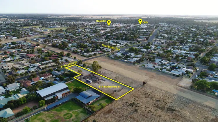 Main view of Homely land listing, 61A Rutherford Street, Swan Hill VIC 3585