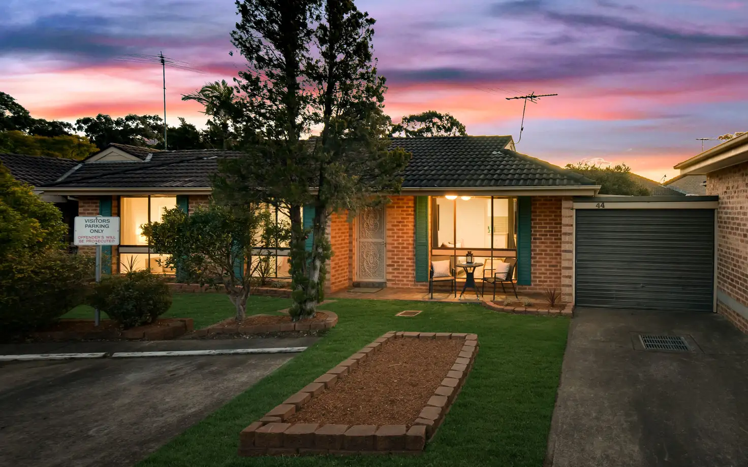 Main view of Homely villa listing, 44/212-222 Harrow Road, Glenfield NSW 2167