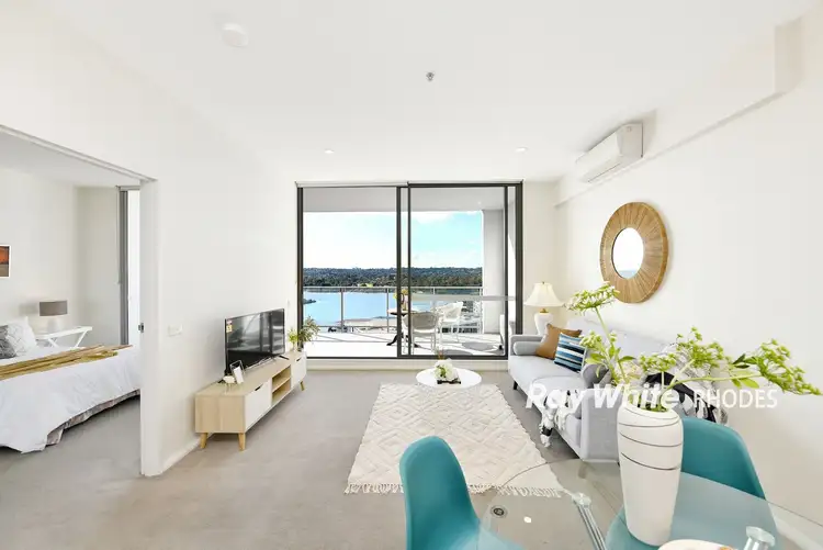 Second view of Homely apartment listing, 1407/43 Shoreline Drive, Rhodes NSW 2138