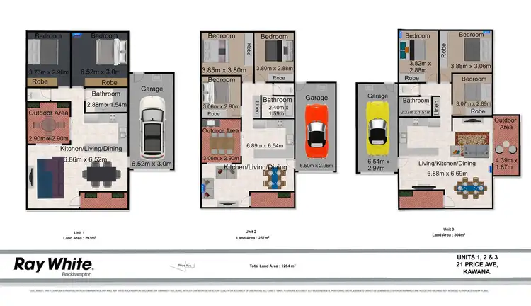 Third view of Homely unit listing, 1,2 & 3/21 Price Avenue, Kawana QLD 4701