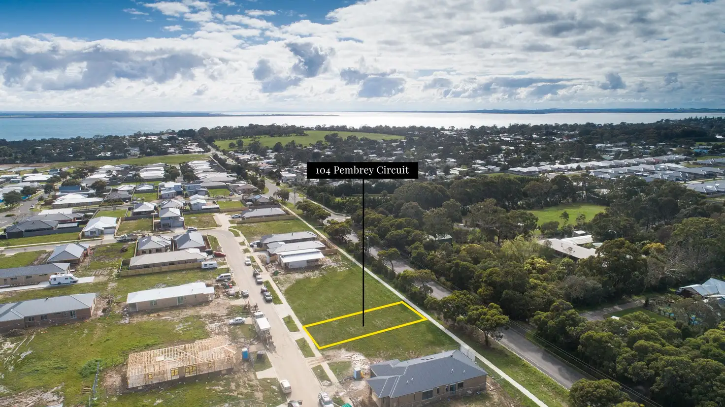 Main view of Homely land listing, 104 Pembrey Loop, Cowes VIC 3922