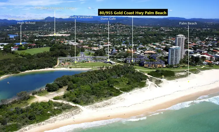 Main view of Homely unit listing, 80/955 Gold Coast Highway, Palm Beach QLD 4221
