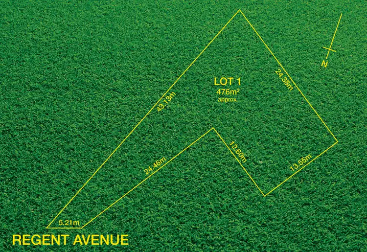 Main view of Homely land listing, Lot 1, 9 Regent Avenue, Pooraka SA 5095