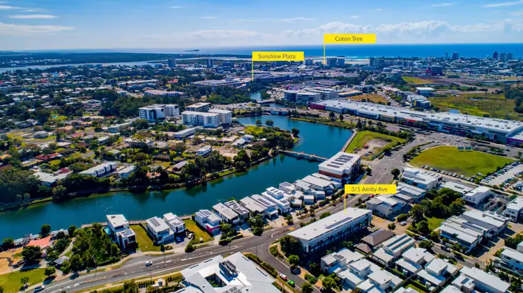 Second view of Homely apartment listing, 3/1 Amity Avenue, Maroochydore QLD 4558