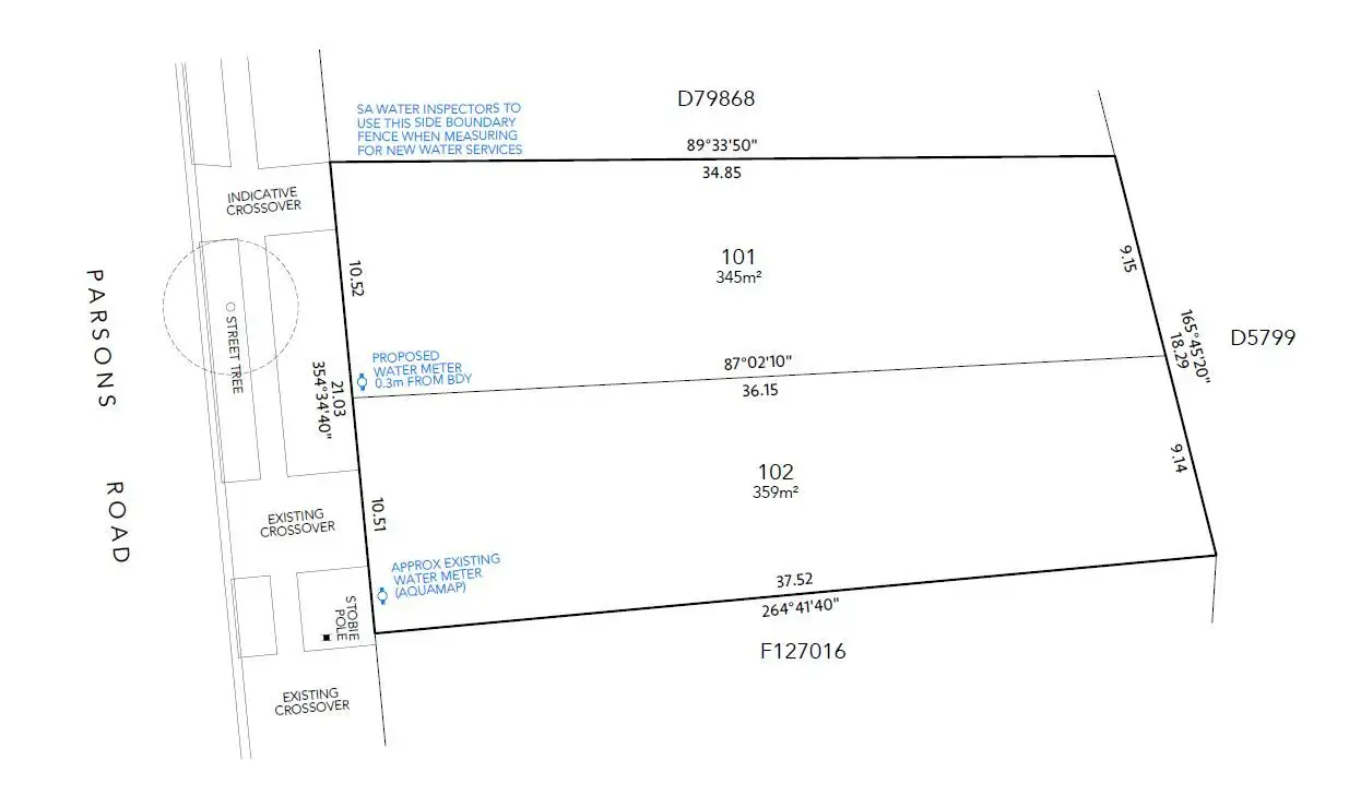 Main view of Homely land listing, 101 & 102/11 Parsons Road, Dernancourt SA 5075