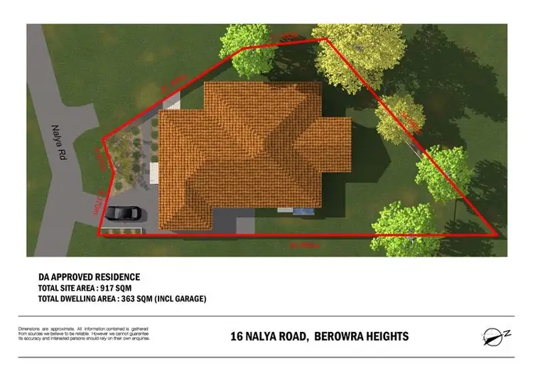Main view of Homely land listing, 16 Nalya Road, Berowra Heights NSW 2082