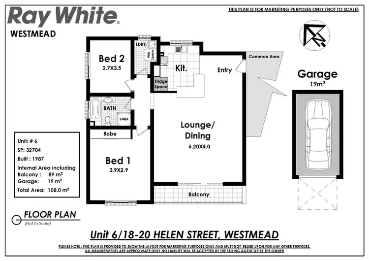 Fifth view of Homely apartment listing, 6/18-20 Helen Street, Westmead NSW 2145