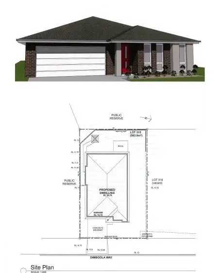 Second view of Homely house listing, 2/314 Dimboola Way, Orange NSW 2800