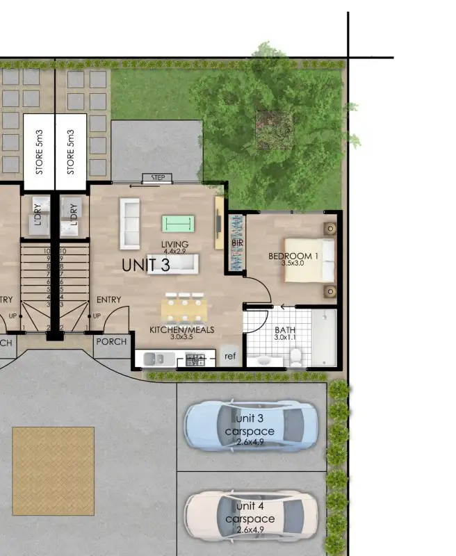Fourth view of Homely townhouse listing, 1, 3 and 4/8 Bardia Street, Heidelberg West VIC 3081