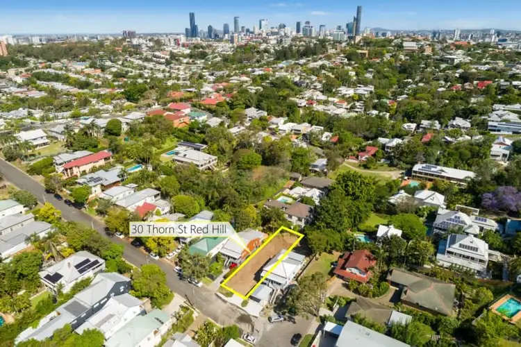 Second view of Homely land listing, 30 Thorn Street, Red Hill QLD 4059