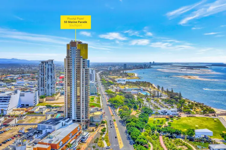 Second view of Homely apartment listing, 2702/50 Marine Parade, Southport QLD 4215