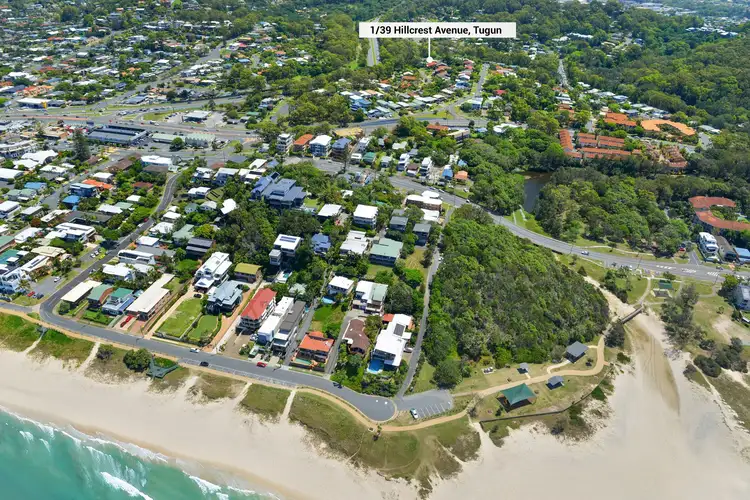Second view of Homely semi-detached listing, 1/39 Hillcrest Avenue, Tugun QLD 4224