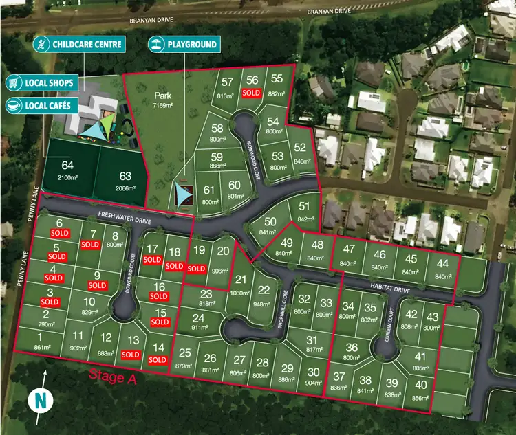 Lot 53 Ironwood Close - The Habitat Estate - Stage C, Branyan QLD 4670