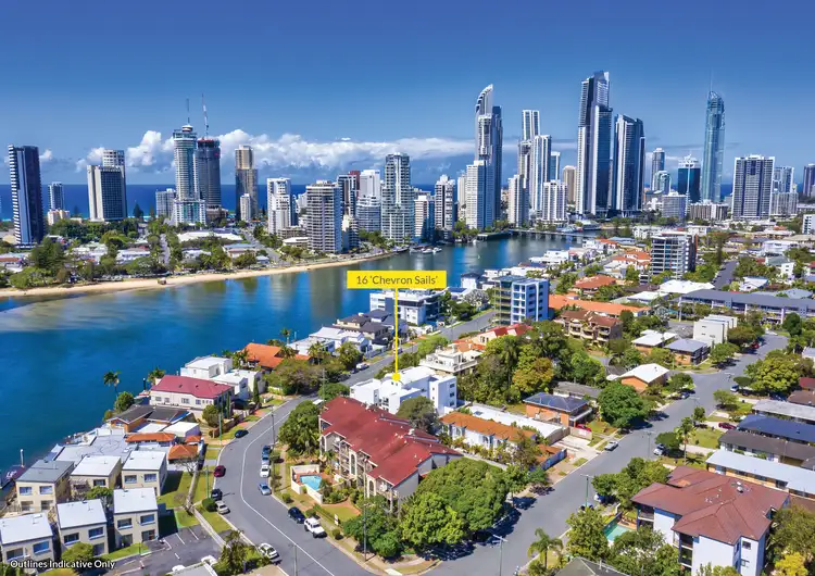 Main view of Homely apartment listing, 16/96-98 Stanhill Drive, Chevron Island QLD 4217